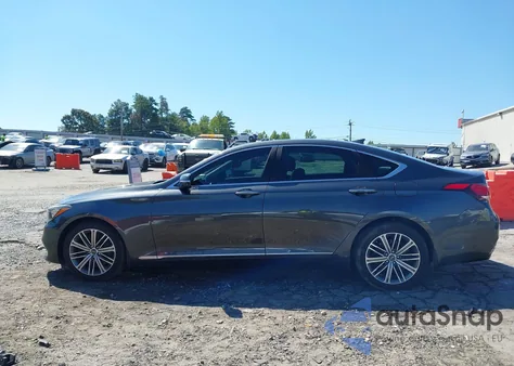 2018 Genesis G80 3.8 из США, поврежденный, VIN KMHGN4JEXJU277200